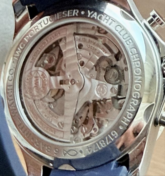 Vand ceas Iwc yacht club iw390507 automatic 43,5mm blue dial inhouse