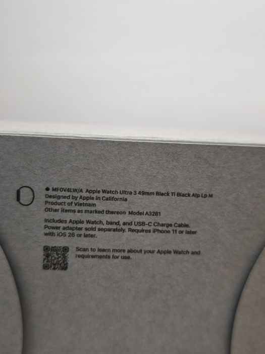 Apple Watch Ultra 3 Neactivat