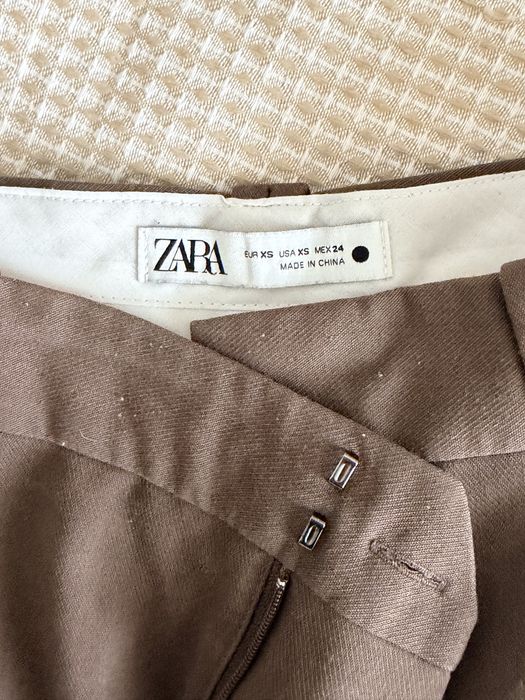 Кафяв панталон Zara XS