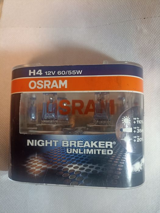 Becuri H 4 Osram cu vizibilitate ridicată pe timp de noapte