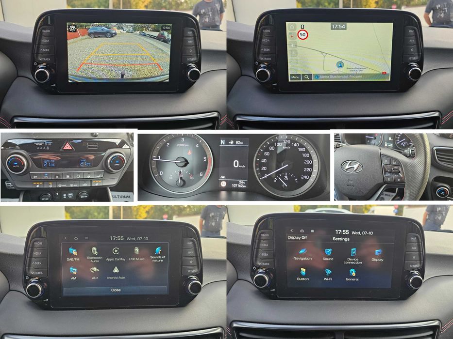 Hyundai Tucson N-Line 06.2020 1.6CRDI 136cp Automat DCT / Faruri LED LINE BLIS Keyless Piele FULL / TOP