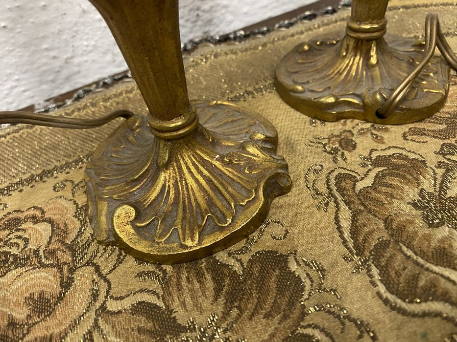 Бронзови лампи Франция 1950 1965 класически стил