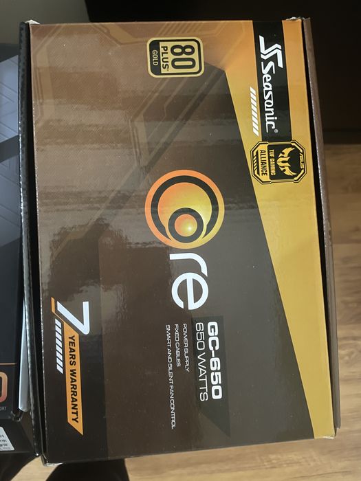Захранване Seasonic Core GC-650 80+ Gold