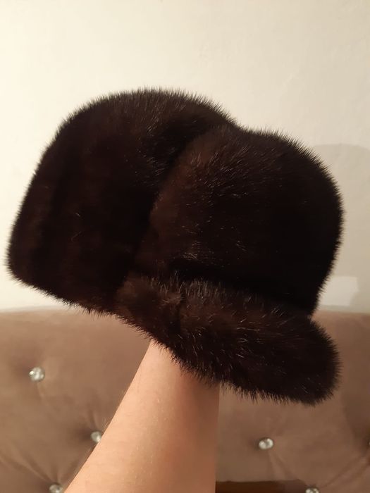 Норковая шапка формовка.