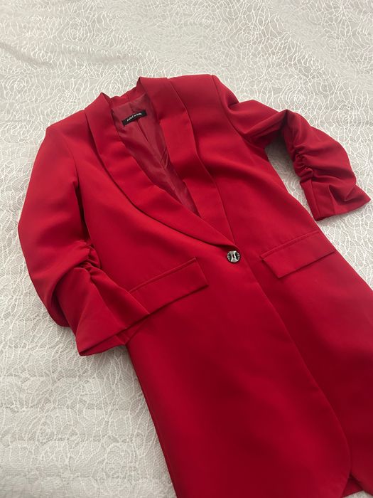 Дълго дамско сако