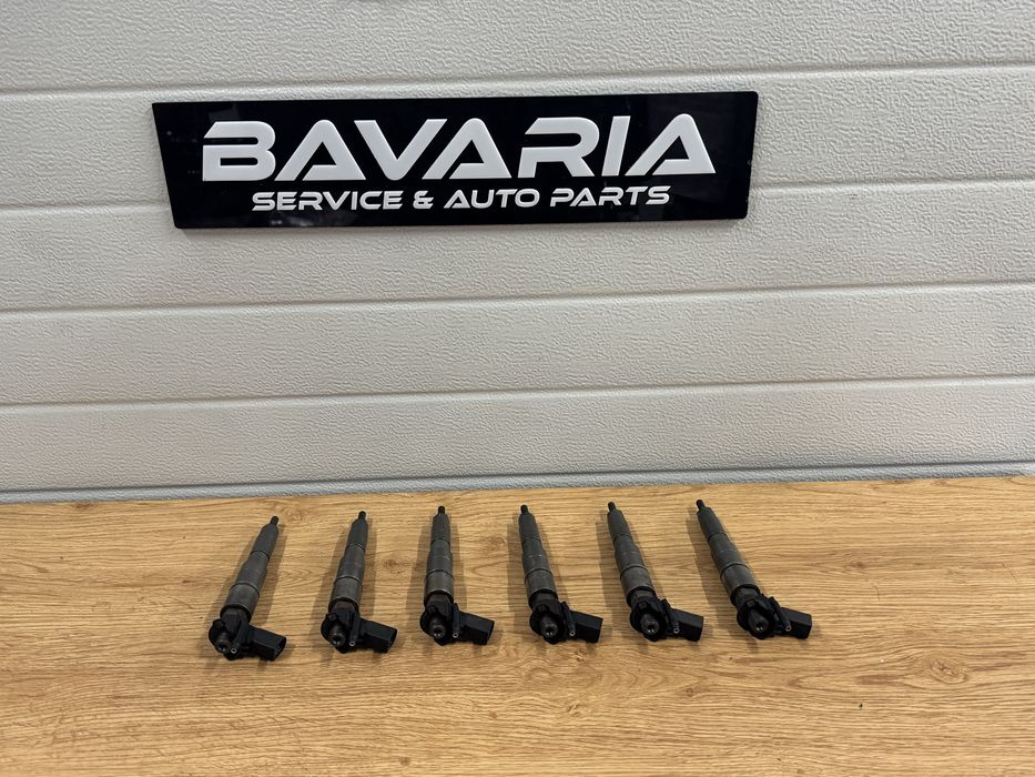 Продавам комплект 6 броя пиезо дюзи bmw за двигатели 3д м57 231к.с