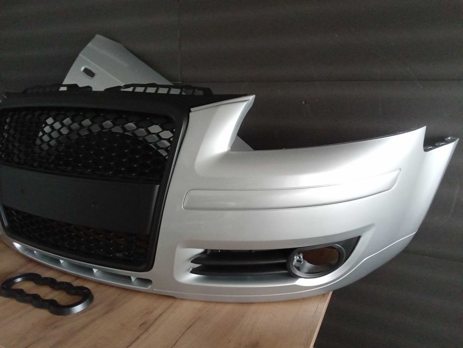 Bara Aripa Grila fata Audi A3 2005-2008 Argintiu LY7W Vopsite