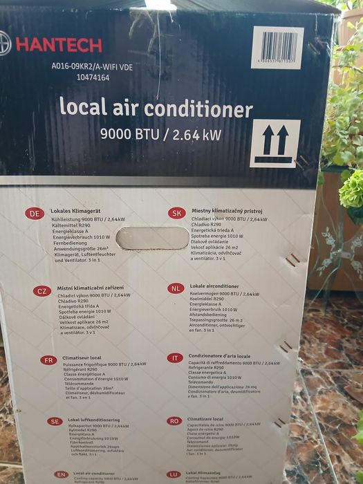 Clima Portabila 9000btu