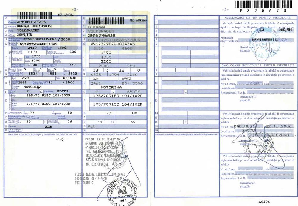 Volkswagen LT 46 - 2006 - 200.000 km