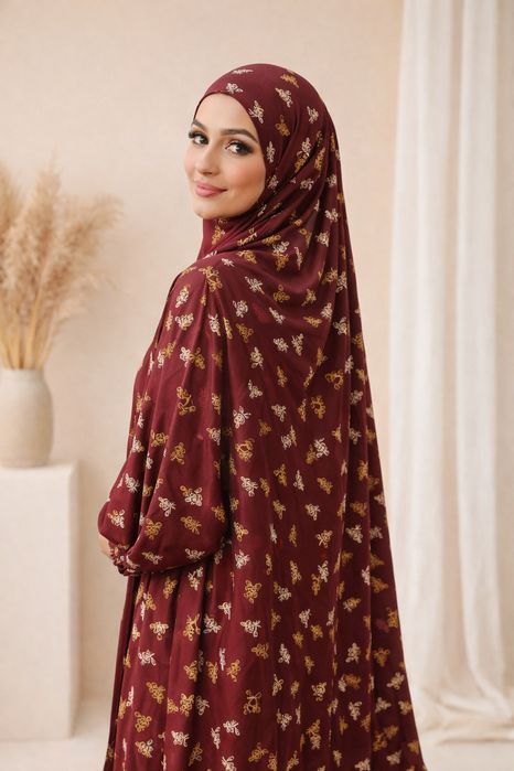 Женское платье с хиджабом, намазник