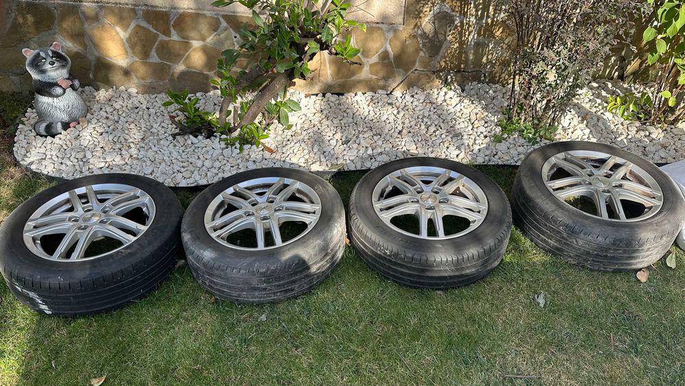 джанти с гуми от шкода октавия goodyear 205/55/16