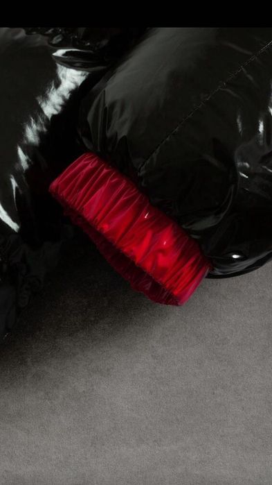 Черно,мъжко яке от латекс