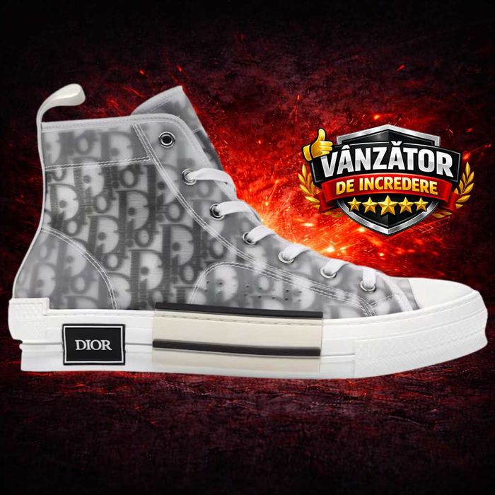 Adidasi D i o r Essentials B23 High-TOP Tenesi NOI