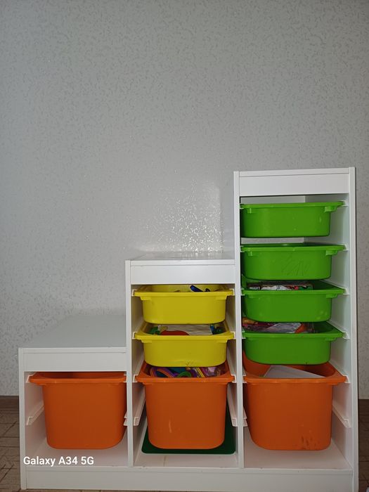 Продам стеллаж для игрушек икеа ikea икея