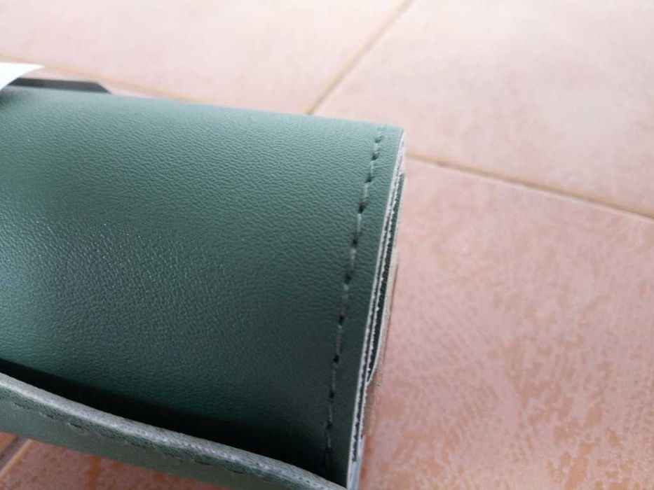 Suport birou / Desk mat Crelando, față dublă verde/ kaki, 60x35 cm – Nou