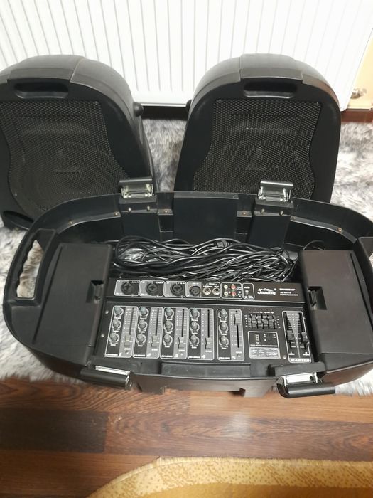 Set boxe cu amplificator si boxa