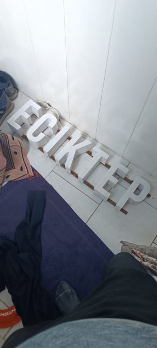 Двери вывеска световая