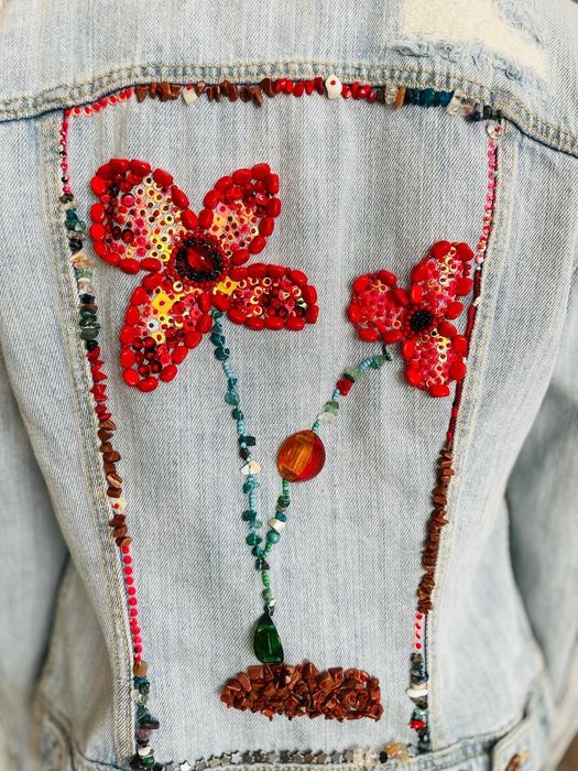 Geaca blugi unicat făcută pe comandă, Levi's, Tommy Hilfiger