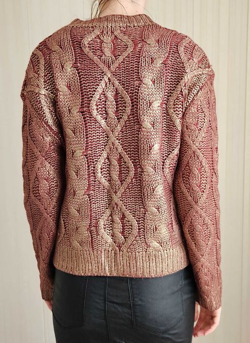 Кофта женская с позолотой