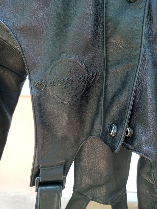 Pantaloni moto piele Hein gericke