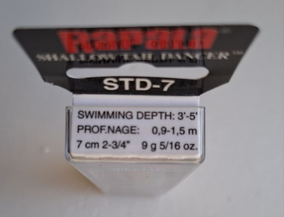 Воблери Rapala-TD9,RR8,SRRS7,LCM