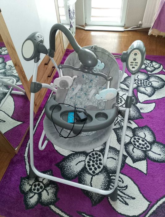 Шезлонг-люлка за бебе