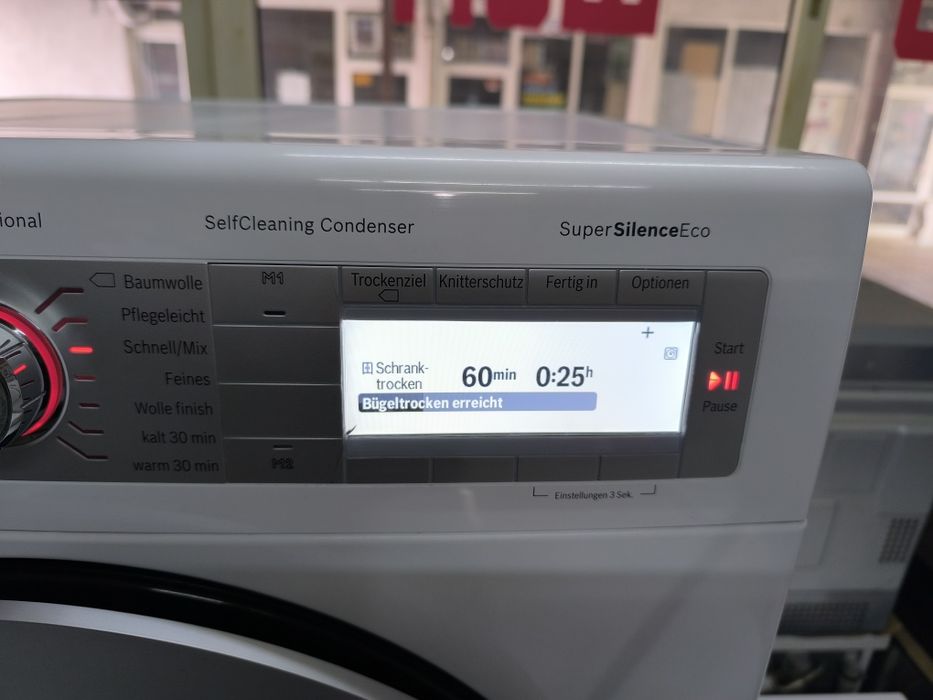 Сушилня Bosch WTY887W6 - 9кг. термопомпа клас А+++