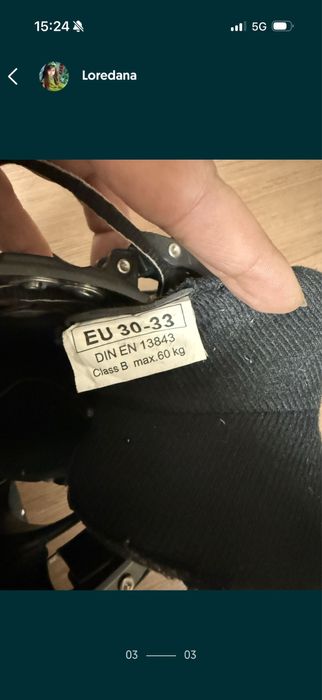 Role copii reglabile marimea 30-33