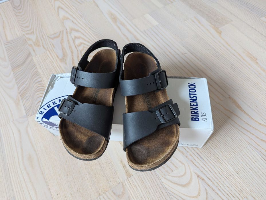 Sandale copii BIRKENSTOCK negre 33 piele