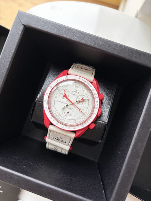 Ceas Bioceramic Swatch & Omega - Mission to Mars - documnte originale