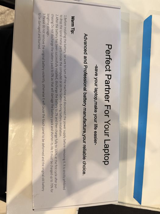 Laptop battery for MacBook Pro 16” 2019