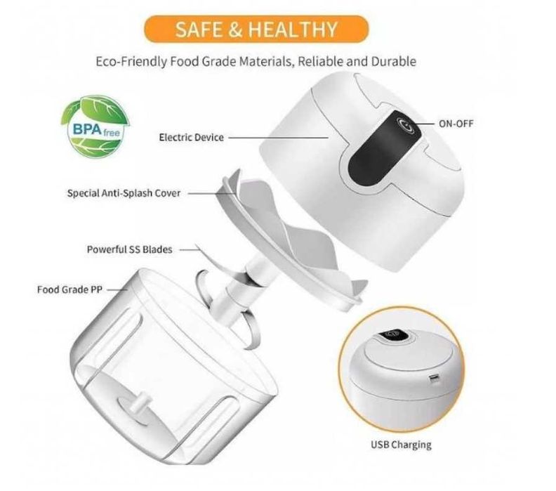 кухненски мини чопър , чопър за зеленчуци , електрически