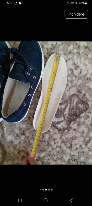 Pantofi de damă Legero originali mocasini Piele întoarsă  Noi