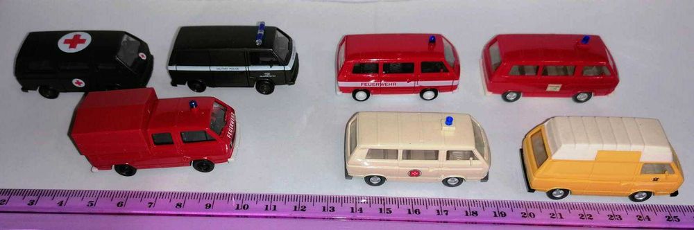 Vand machete dubite Volkswagen T3  scara 1/87 H0, Herpa si Wiking