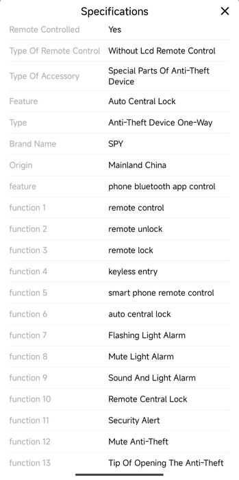 НОВА | Аларма SPY | автомобил
