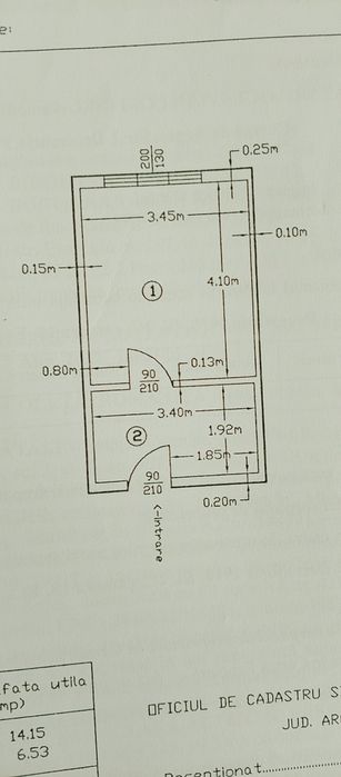 Vand garsoniera în Curtea de Argeș, în zona mânăstirii