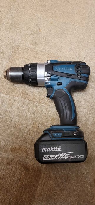 Makita DHP458 Masina de gaurit si insurubat cu percutie fuctionala