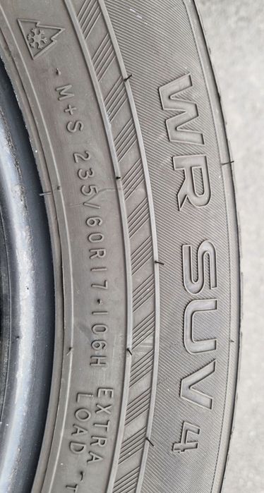 235 60 17 106H M+S Set 4 buc Anvelope  SUV  Cauciucuri  Iarnă