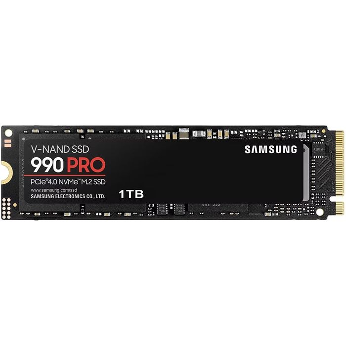 Samsung 990 PRO 1TB, PCIe Gen 4.0 x4, NVMe, M.2