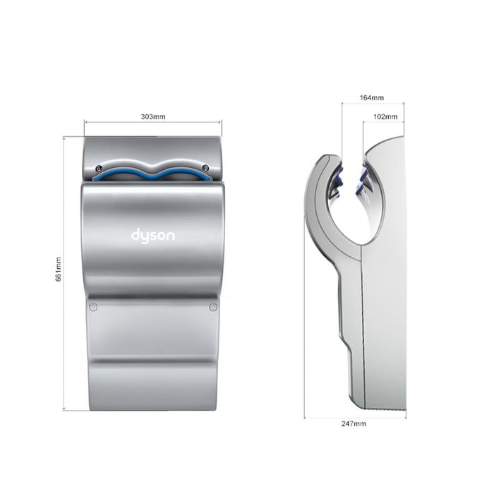 Сешоар за ръце Dyson Airblade AB14, сив