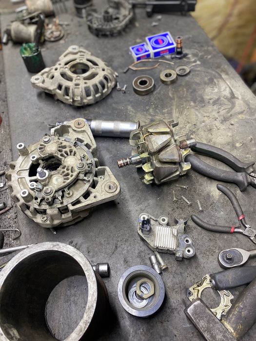 Ремонт генератора 12/24 v.