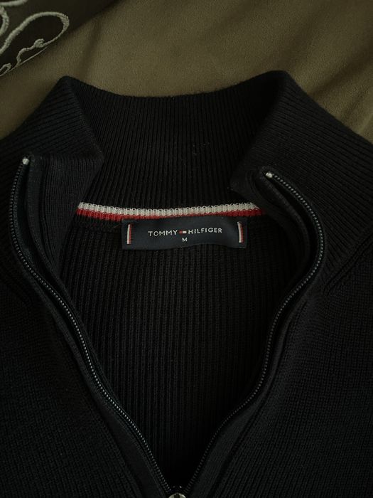 Оригинал кардиган полузамок Tommy Hilfiger