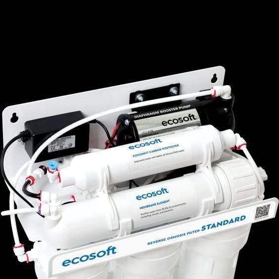 Filtru cu osmoză inversă Ecosoft Standard cu pompă (MO550PECOSTD)