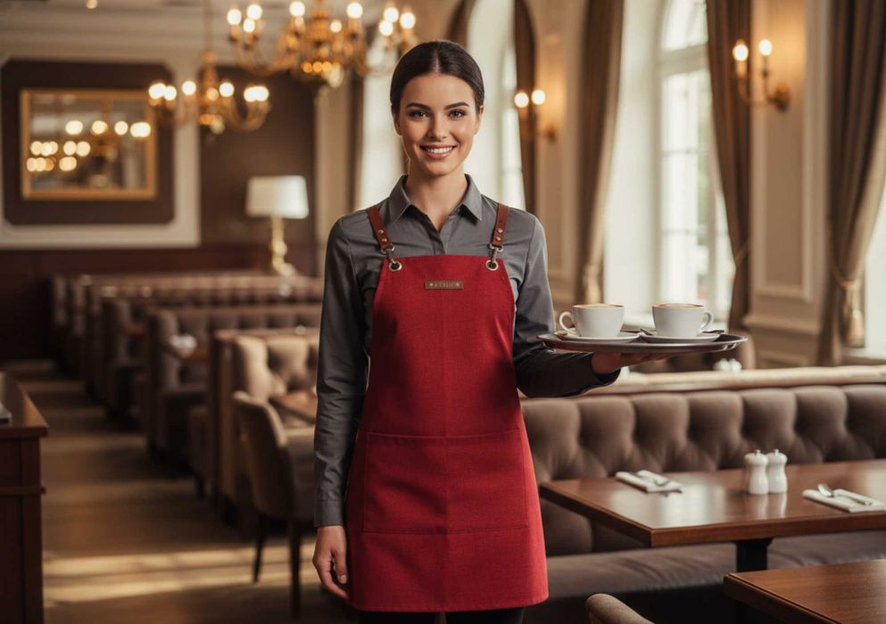 Фартуки на заказ | Пошив для ресторанов и кафе