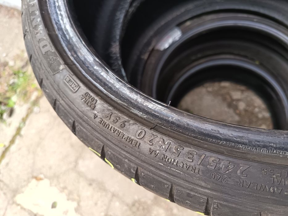 Anvelope vara 245 35 20 Goodyear runflat 2021 5.3mm