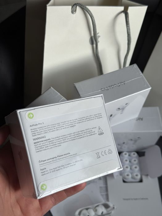 AirPods Pro 3 ANC 2025 – Noi, sigilate | Cu pungă | 199 lei