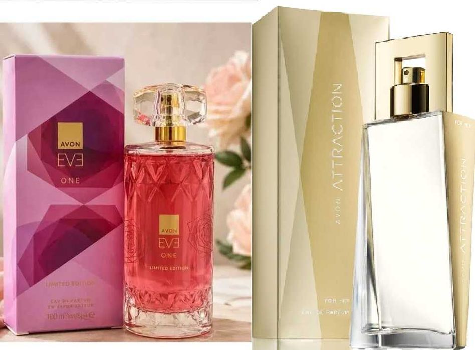 Set 2 produse pentru Ea (Apa parfum EVE One 100ml si Attraction 100ml)-Avon