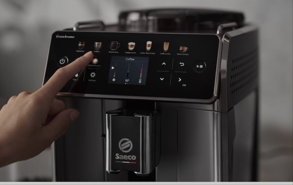 Espressor automat Saeco GranAroma SM6580/10, 14 bauturi , 15 bari