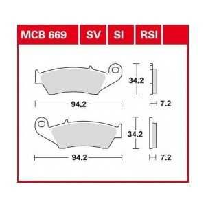 Placute Frana Motocross Enduro Ktm Yamaha Suzuki Honda Kawasaki Beta