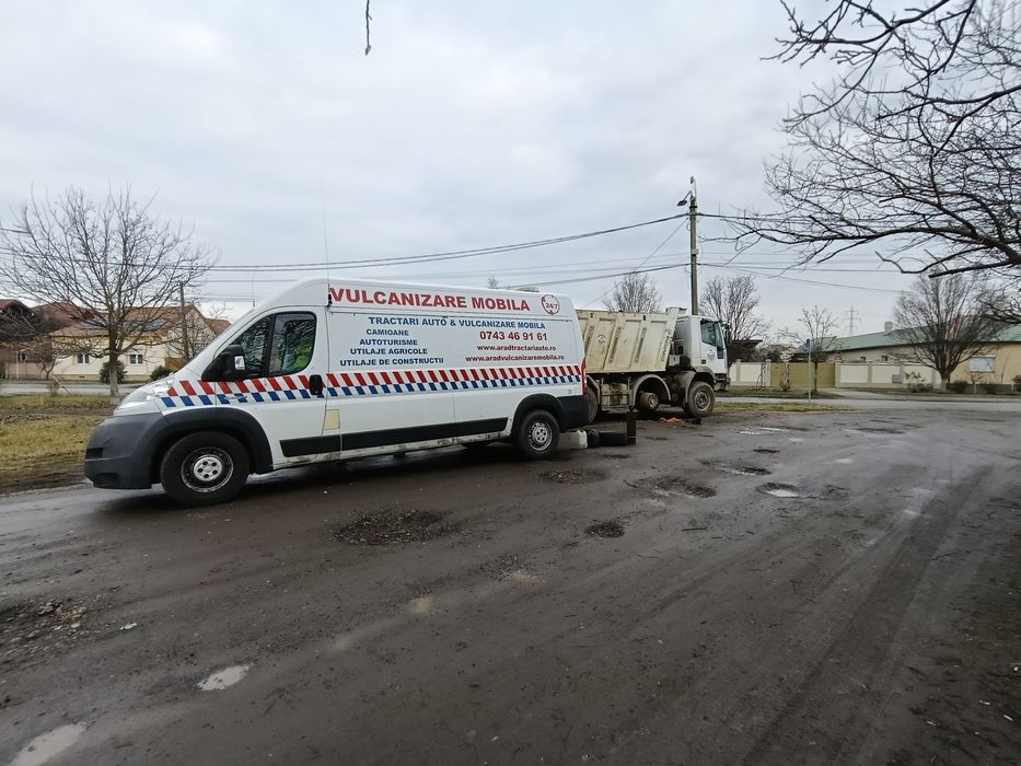Vulcanizare Mobila camioane/utilaje/autoturisme